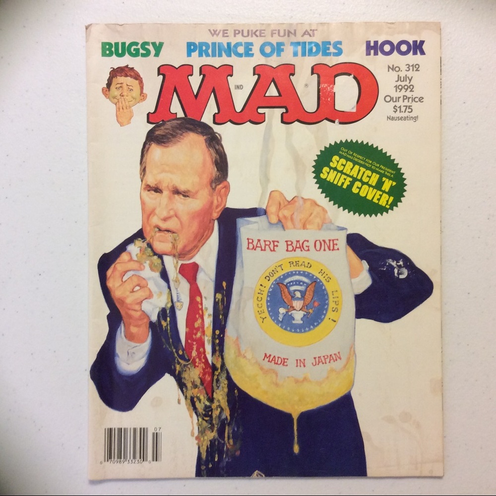 Mad Magazine issue #312 July 1992
